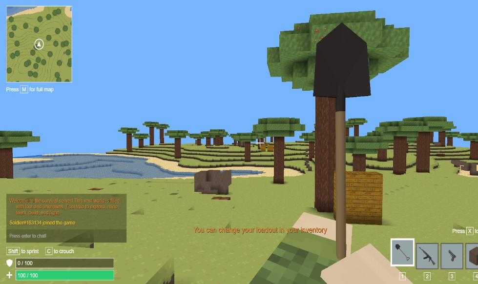 Voxiom io screenshot